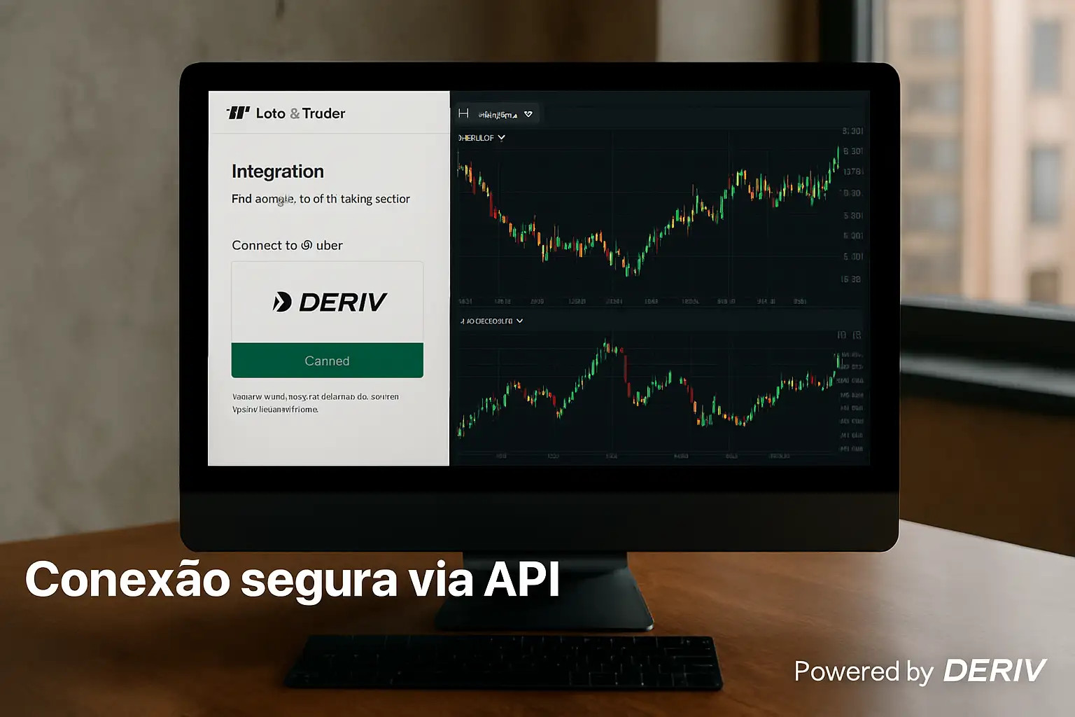 Integração por API entre Lucro Trader e Deriv