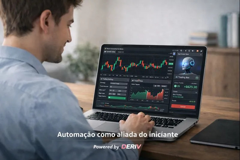 Robôs de trading IA do Lucro Trader para iniciantes