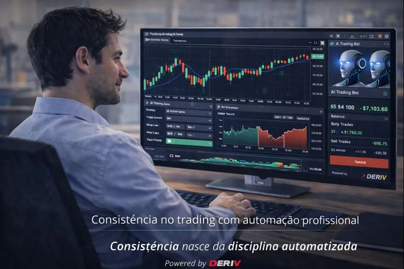 Consistência no trading com automação profissional