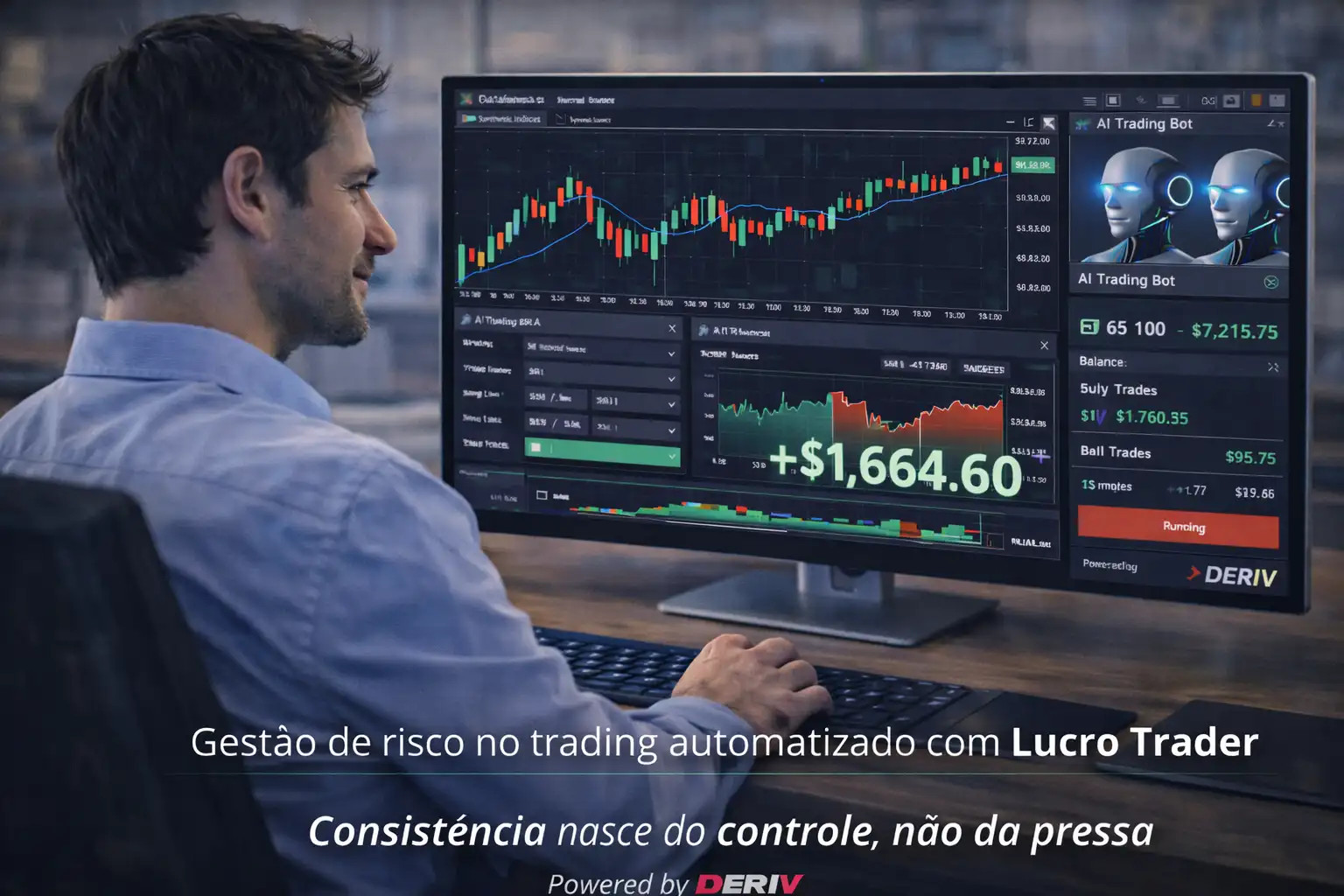 Gestão de risco no trading automatizado com Lucro Trader