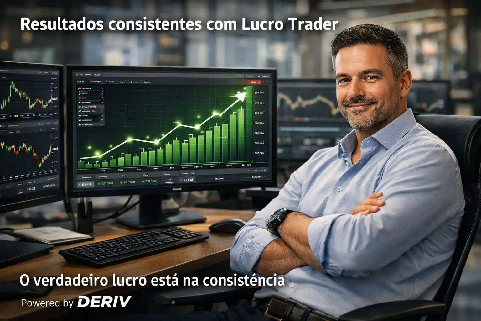 Resultados consistentes com Lucro Trader