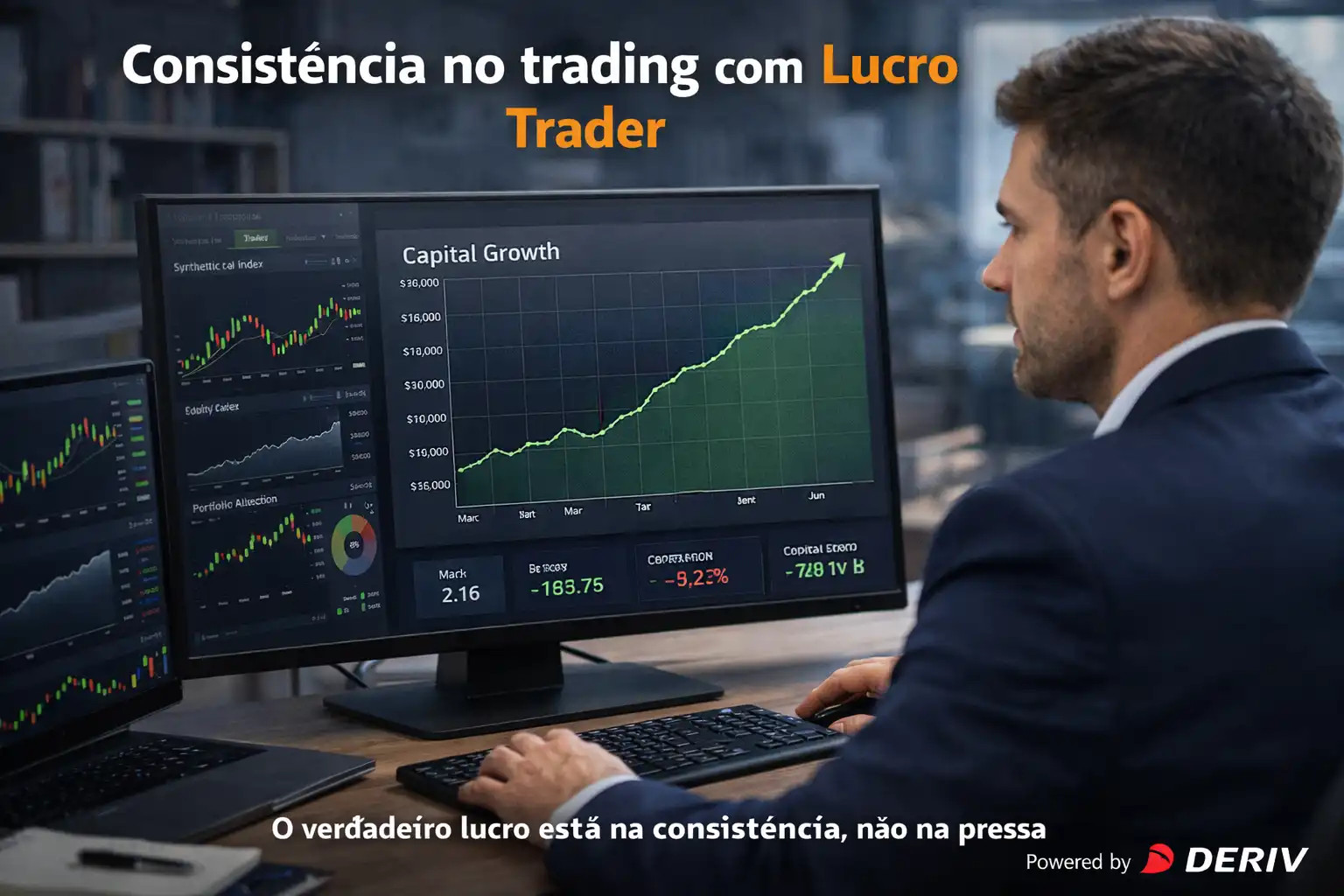 Consistência no trading com Lucro Trader