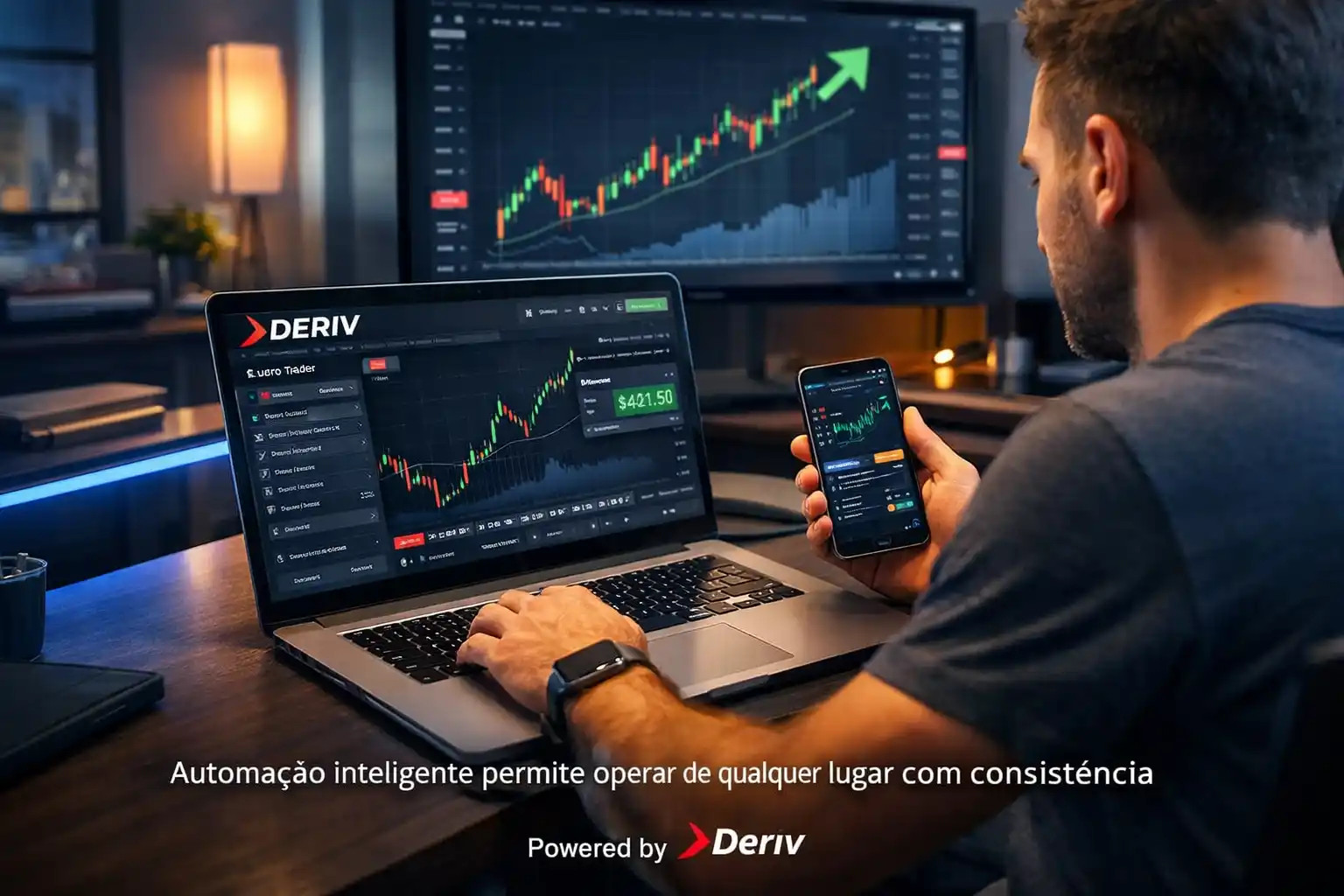 Automação de trading na Deriv em 2026