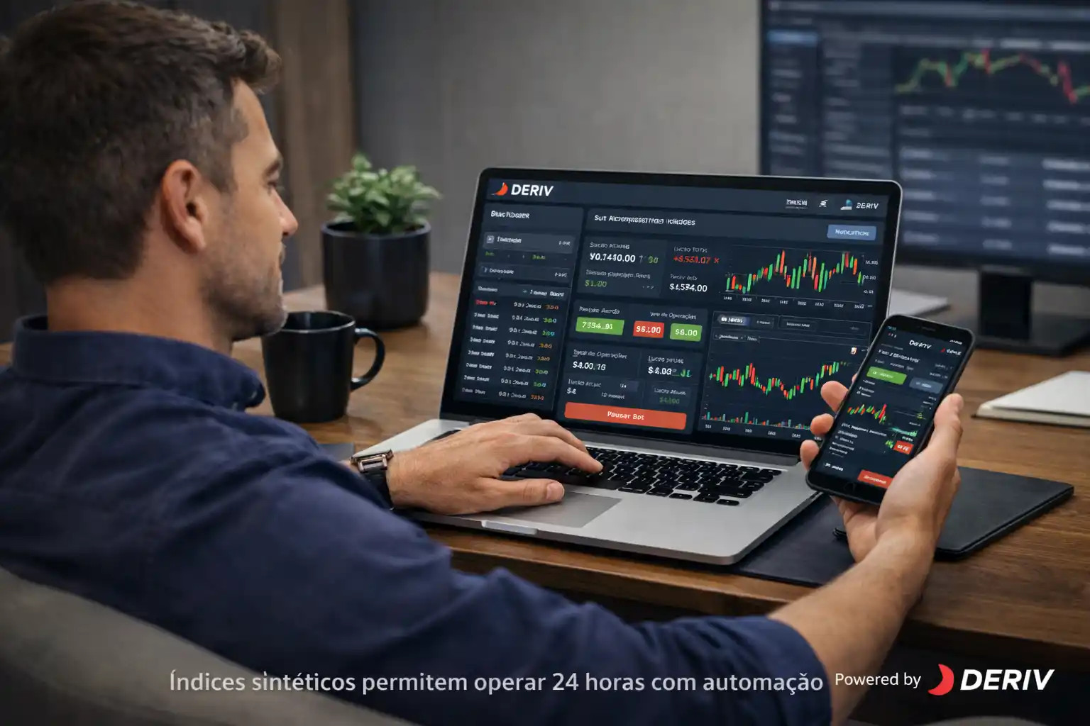 Trading com índices sintéticos utilizando inteligência artificial