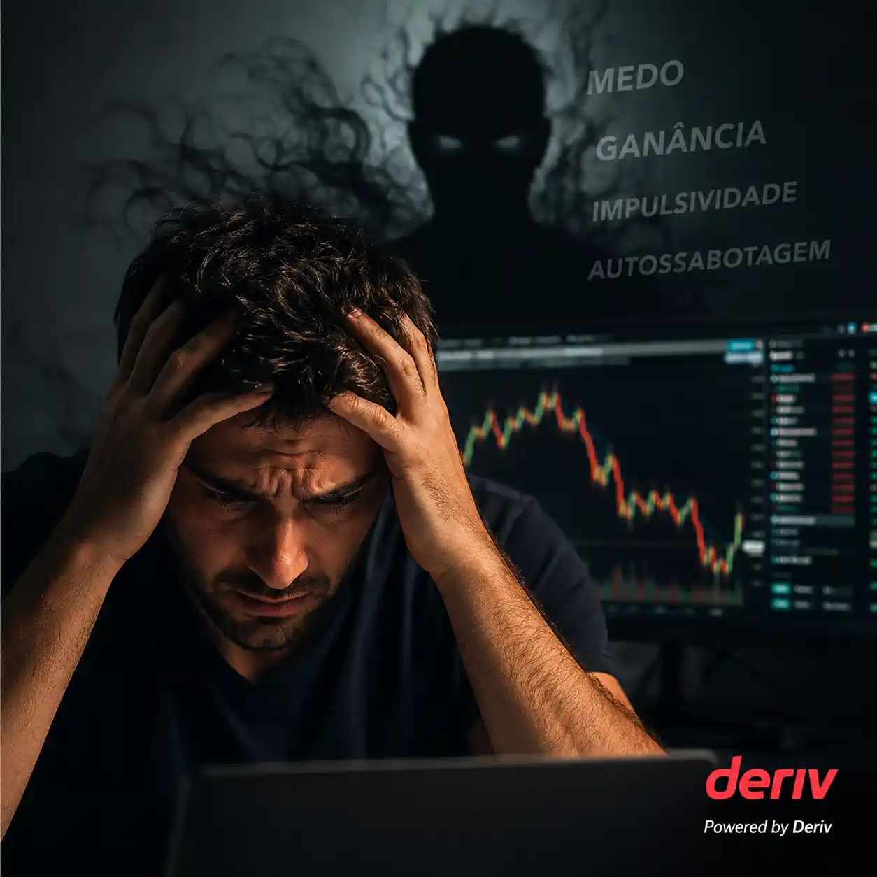 Psicologia do trading: o inimigo interno causando medo e ganância
